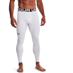 Under Armour Legginsy treningowe Męskie 1366075-100 ColdGear biały