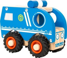 Drewniany samochód policyjny 11077-Small Foot, little cars
