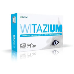 EUROWET Witazium 40 tabletek na wzrok dla psa