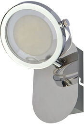 Kinkiet LED chromowany szklany regulowany HP-503AC-01-998B z serii