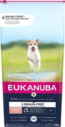 Eukanuba Grain Free Senior Małe/średnie rasy, Ryby oceaniczne