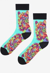 Skarpetki męskie Special z dzikim kotem Gepard Marilyn