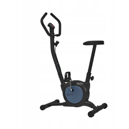 Rower treningowy mechaniczny pionowy czarny do domu