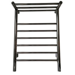 Grzejnik elektryczny naścienny chrom czarny T603 STELLMAN