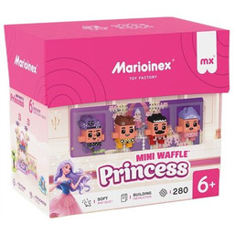 MARIOINEX Klocki elastyczne Mini Waffle Księżniczka 905784