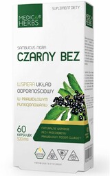 Medica Herbs Czarny Bez - Wzmocnienie naturalnej odporności