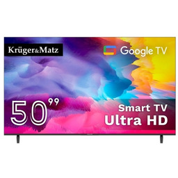 KRUGER&MATZ TELEWIZOR 50" UHD GOOGLE TV 5.0 DVB-T2/T/C