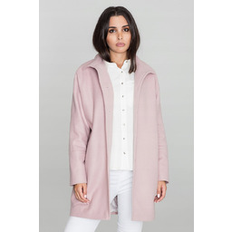 FIGL PŁASZCZ M589 różowy M
