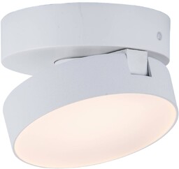 LUTEC Spot sufitowy LED Stanos, CCT, 1-punktowy, biały