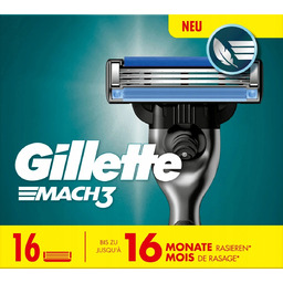 Gillette Ostrza do golenia Mach3, zestaw 16 sztuk,