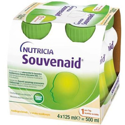 Souvenaid Napój o smaku waniliowym, 4 x 125