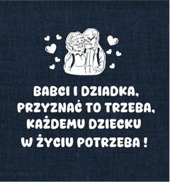 Dzień Babci i Dziadka: cytat- wycinanka z kartonu