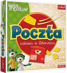 Poczta Zabawa w Listonosza, gra planszowa, Trefl