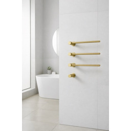 Grzejnik elektryczny podtynkowy złoty GT3 STELLMAN