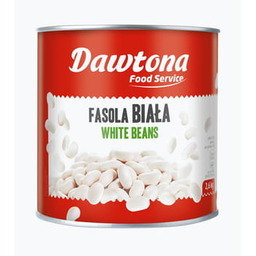 Fasola biała konserwowa 2600g Dawtona