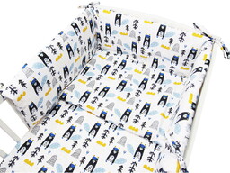 Kerstin Pościel 135X100 Ochraniacz 3El Do Łóżeczka