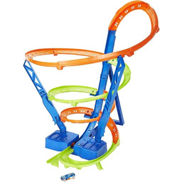 Hot Wheels Zestaw Wyścigowe Tornado, wysoki tor