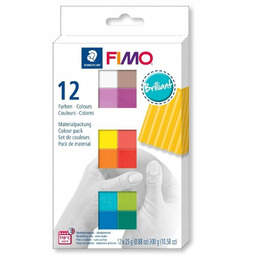 Masa Plastyczna Do Zabawy Sensoryczna Fimo Soft 12X25G