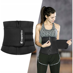 Gorset fitness inSPORTline Corfort Czarny M