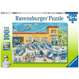 Polizeirevier. Puzzle 100 Teile XXL