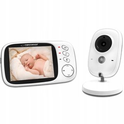 Niania Elektroniczna Kamera Na Żywo LCD Tryb Nocny