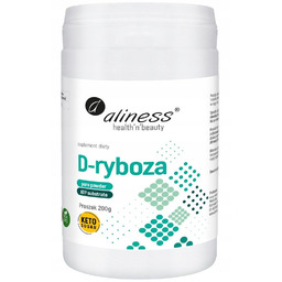 Suplement diety, MedicaLine, Aliness D-ryboza, 200 g