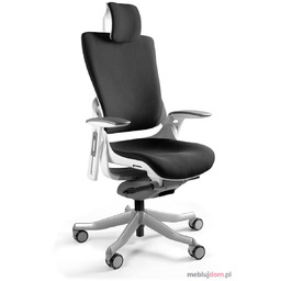 Fotel ergonomiczny WAU 2 Tkanina Biały, bl418 Black