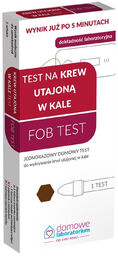 Domowe Laboratorium FOB Test, domowy test do wykrywania