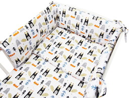 Kerstin Pościel 135X100 Ochraniacz 3El Do Łóżeczka