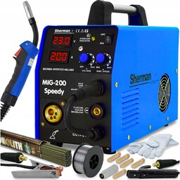 Spawarka Migomat 2w1 200A Mig Mag Mma Igbt