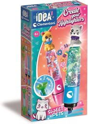 Clementoni Idea - Stwórz swoje rozświetlacze: Sweet Pets,