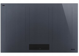Płyta indukcyjna 80 cm czarne szkło SMEG SIM1864DG