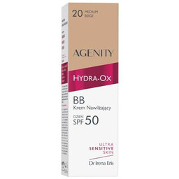 Agenity Hydra-Ox BB Krem nawilżający na dzień SPF50,