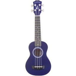 ARROW Ukulele PB10BL Soprano Granatowy