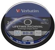 Verbatim BluRay M-DISC BD-R 25 GB x4 10