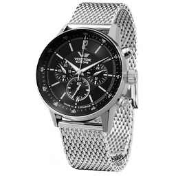 Zegarek Męski Vostok Europe VK63-560A690B srebrny
