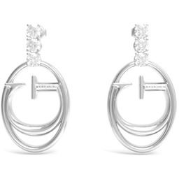 Biżuteria GUESS JUBE01039JWRH. Kolczyki, Kolor srebrny. Kobieta.