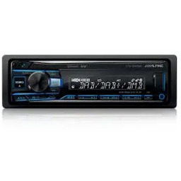 Alpine UTE-204DAB z USB 4x50W Bluetooth Radioodtwarzacz samochodowy