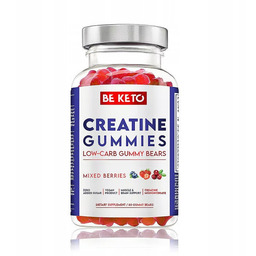 BeKeto Keto Creatine Gummies - Mixed Berries 60