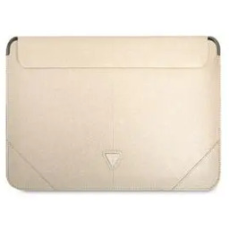 Guess Saffiano Triangle Logo GUCS16PSATLE 16" Beżowy Etui