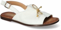 Sandały Nicole 2662/003 Białe lico