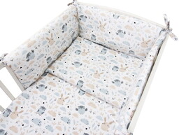 Kerstin Pościel 135X100 Ochraniacz 3El Do Łóżeczka