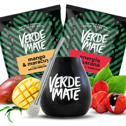 Zestaw Yerba Mate Green Guarana BIG Tykwa Bombilla