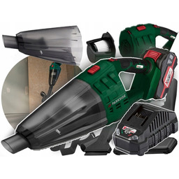 Parkside Akumulatorowy Odkurzacz Ręczny Phssa 20-Li D2 zielony