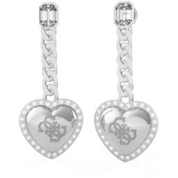 Biżuteria GUESS JUBE01071JWRH. Kolczyki, Kolor srebrny. Kobieta.