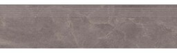 Gres szkliwiony stopnica MARENGO grey mat 8mm 29,8x119,8