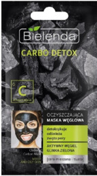 Bielenda - Carbo Detox oczyszczająca maska węglowa glinka