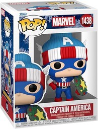 Funko POP! Marvel: Holiday - Kapitan Ameryka -
