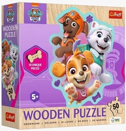 Trefl PUZZLE 50 KONTUROWE WESOłA GROMADKA PIESKóWI TREFL