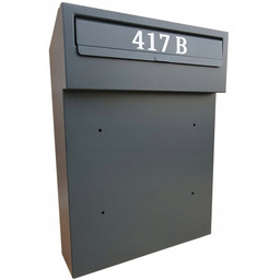 Skrzynka Na Listy Przelotowa Dwustronna W3 Napis